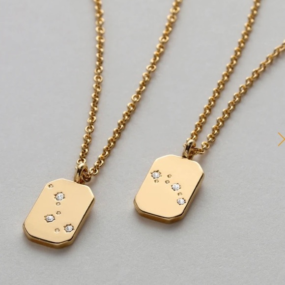 Bryan Anthonys Big Dipper & Little Dipper Necklace Set- Gold - Picture 2 of 4